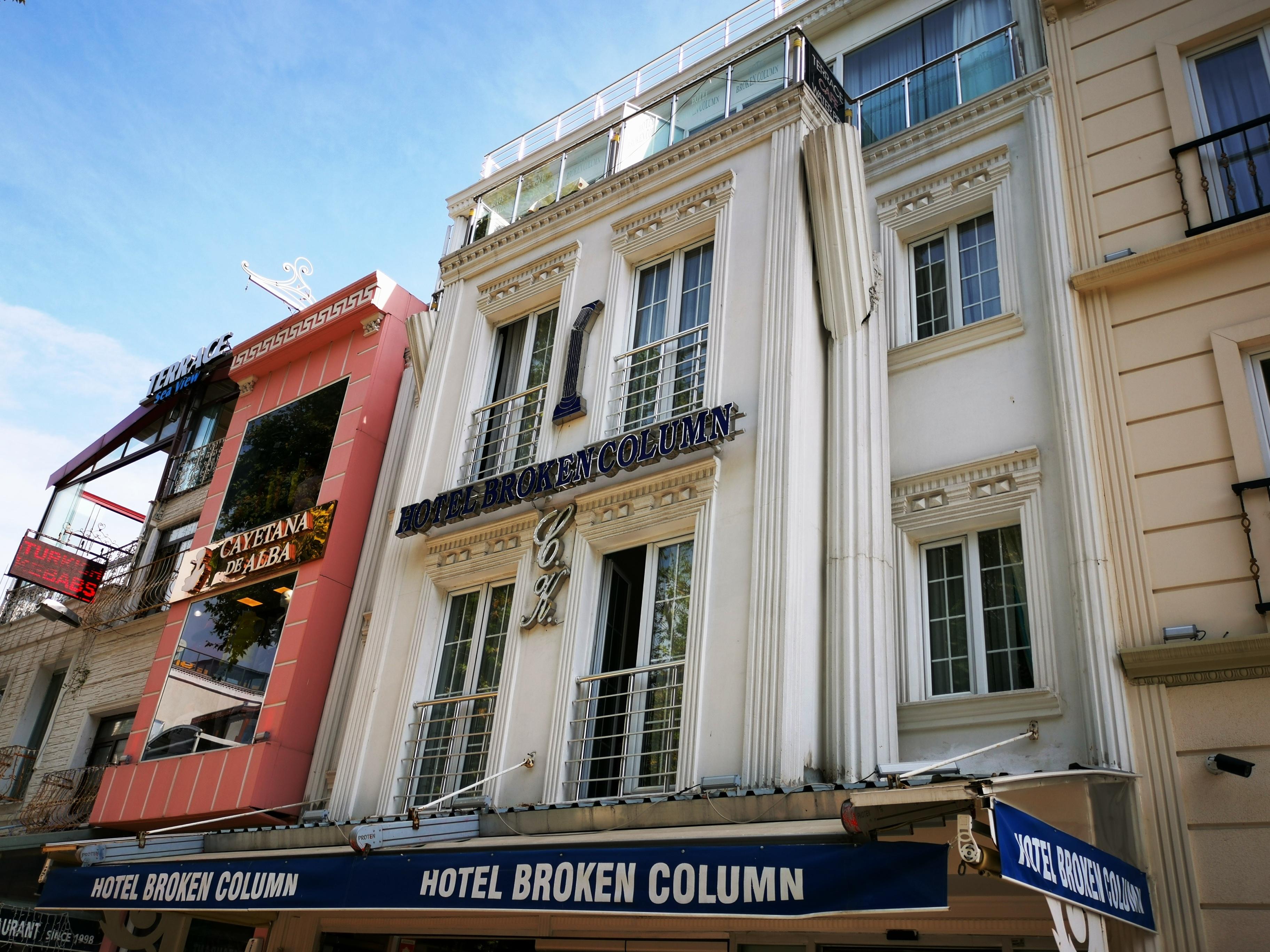 Hotel Broken Column İstanbul Dış mekan fotoğraf